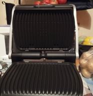 img 1 attached to Smart electric grill Tefal Optigrill+ Initial GC706D34 with thickness sensor, steel/black review by Nikifor Stoilov ᠌