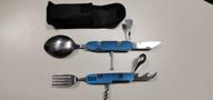 img 2 attached to Cutlery set 9 in 1, in a case (spoons, fork, knife and bottle opener). review by Celina Presz ᠌