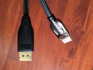 img 3 attached to Cable Vention DisplayPort - DisplayPort (DisplayPort v1.4 20M/20M), 1 m, black review by Mateusz Daczka ᠌