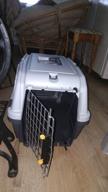 img 1 attached to Clipper carrier for cats and dogs MPS Skudo 2 36x35x55 cm 55 cm 35 cm 36 cm grey/white 12 kg 1.68 kg review by Czesawa Kubiak (Czes ᠌