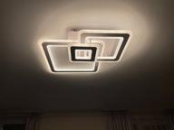 img 3 attached to Chandelier LED Estares RIPLEX ROUND 108W R-700/500-WHITE/WHITE, 108 W, color: white review by Adam Turczyk ᠌