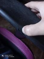 img 3 attached to Gaming computer chair AeroCool Count, upholstery: imitation leather/textile, color: burgundy red review by Jnis Uptis ᠌