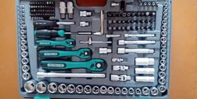 img 6 attached to Automotive tool set Stels Tool set, 1/4", 3/8", 1/2", Cr-V, S2, heavy duty case, 216 pcs, Stels, 216 pcs