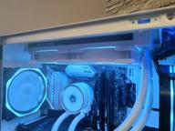 img 1 attached to Water cooling system for ID-COOLING ZoomFlow 240XT processor, white/ARGB review by Mateusz Strach ᠌