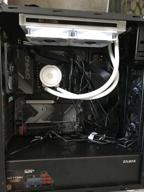 img 1 attached to Water cooling system ID-COOLING AURAFLOW X 240 EVO SNOW white/RGB review by Michal Adach ᠌