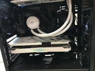 img 2 attached to Water cooling system ID-COOLING AURAFLOW X 240 EVO SNOW white/RGB review by Michal Adach ᠌