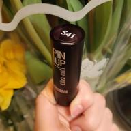 img 3 attached to LUXVISAGE Pin Up Ultra Matt Lipstick 524 Bella review by Danuta Rogulska ᠌