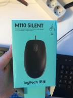 img 1 attached to Logitech 9220633 Mouse M110 Black review by Wiktor Niemiec ᠌