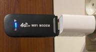 img 3 attached to Modem WI-FI router with distribution, 4G, high-speed 150m/bit, all operators, Russia, CIS, Crimea review by Mateusz Sujak ᠌