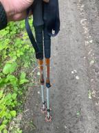 img 1 attached to Telescopic trekking poles Tramp Expedition 140, black review by Dimitar Bezhanov ᠌