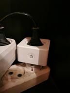 img 1 attached to Smart socket Yandex with Alice, white review by Jnis Bisters ᠌