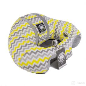 img 4 attached to Hugaboo Infant Yellow Grey Chevron