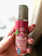 img 1 attached to JO Candy Shop Cotton Candy, 60 ml, cotton candy review by Jana Gregorov ᠌