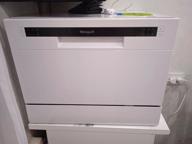 img 1 attached to Compact dishwasher Weissgauff TDW 4006, white review by Anna Kosiczki ᠌