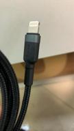 img 2 attached to Cable Baseus Cafule USB - Lightning, 1 m, black/red review by Boyan Kolev ᠌