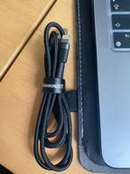 img 2 attached to Cable Baseus Cafule USB - Lightning, 1 m, black/red review by Stanisaw Nader ᠌