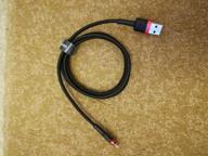 img 1 attached to Cable Baseus Cafule USB - Lightning, 1 m, black/red review by Stanislaw Komorowski ᠌