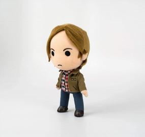 img 3 attached to 18-Inch Multi-Colored QMx Plush Of Sam Winchester - Ideal For Q-Pals Enthusiasts
