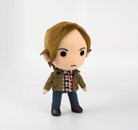 img 2 attached to 18-Inch Multi-Colored QMx Plush Of Sam Winchester - Ideal For Q-Pals Enthusiasts