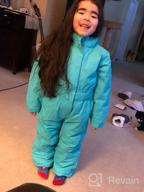 img 1 attached to Mountain Warehouse Cloud Kids Snowsuit - Girls' Clothing Collection Including Skirts & Skorts review by Kathy Wilking