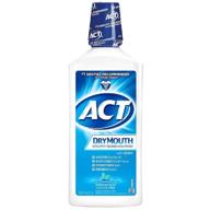 act anticavity fluoride mouthwash soothing oral care : mouthwash logo