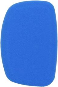 img 2 attached to 🔵 SEGADEN Silicone Cover Protector Case - Compatible with HYUNDAI 4 Button Smart Remote Key Fob CV4112 - Deep Blue