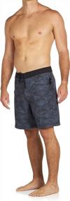 img 3 attached to Men'S Maui Rippers 4-Way Stretch Swim Trunks Boardshorts 18"-19