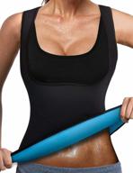 neoprene women's sweat vest - sauna suit for hot sweating, waist training and body shaping logo