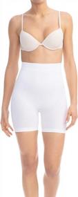 img 4 attached to Made In Italy: Farmacell 302 Women'S Push-Up Anti-Cellulite Control Mid-Thigh Shorts For Enhanced Figure And Reduced Cellulite