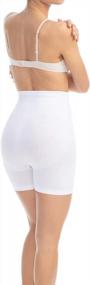 img 2 attached to Made In Italy: Farmacell 302 Women'S Push-Up Anti-Cellulite Control Mid-Thigh Shorts For Enhanced Figure And Reduced Cellulite