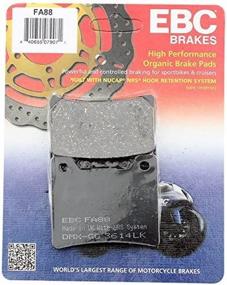 img 2 attached to 🔘 EBC Brakes FA88 Disc Brake Pad Set, Enhanced Performance in Sleek Black