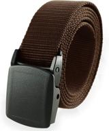 👖 men's belts by thomas bates: outdoor-friendly, metal-free, breathable accessories logo