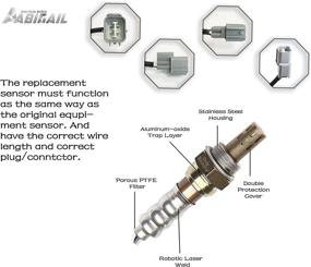 img 3 attached to 🔥 Heated Oxygen Sensor Upstream SG336 for Acura Integra, Honda Accord, Odyssey, Civic, and Isuzu Oasis (1992-2002)