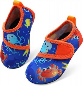 img 4 attached to Protect Your Baby'S Feet With Storeofbaby'S Barefoot Water Shoes For The Pool And Beach!