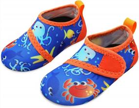 img 1 attached to Protect Your Baby'S Feet With Storeofbaby'S Barefoot Water Shoes For The Pool And Beach!