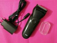 img 1 attached to Shaver Braun Series 3 300s, black review by Franciszka Mrz ᠌
