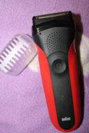 img 2 attached to Shaver Braun Series 3 300s, black review by Micha Pyra ᠌