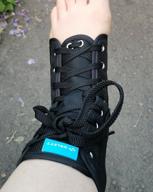 img 1 attached to Orlett Ankle brace LAB-201, size M, black review by Maria Jakab ᠌