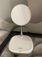 img 1 attached to Baseus Swan Magnetic Desktop Bracket Wireless Charger, White (WXSW-02) review by Mateusz Czyta ᠌