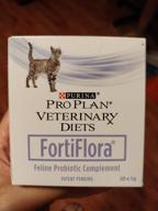 img 1 attached to Purina Fortiflora Feline Veterinary Diets - 2 Box Pack, Each with 30 Sachets - by Purina review by Jana Ilkova ᠌