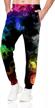 belovecol men & women joggers pants: 3d casual active sports sweatpants trousers 1 logo