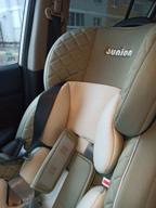 img 2 attached to Car seat JUNION Bruno group 1/2/3 (9-36 kg), gray review by Ivana Sanchez ᠌