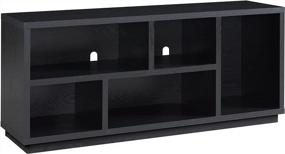 img 2 attached to Winwood Rectangular TV Stand For TV'S Up To 65" In Black