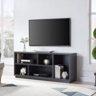 winwood rectangular tv stand for tv's up to 65" in black logo
