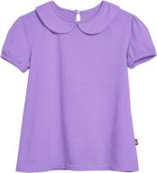 👚 girls' little collar t-shirt by city threads - tops, tees, and blouses logo