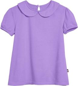 img 4 attached to 👚 Girls' Little Collar T-Shirt by City Threads - Tops, Tees, and Blouses