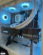 img 1 attached to Water cooling system for Deepcool LS520 processor, white/ARGB review by Momchil Borisov ᠌