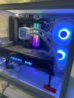 img 1 attached to Water cooling system for Deepcool LS520 processor, white/ARGB review by Dimitar Budinov ᠌
