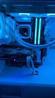 img 2 attached to Water cooling system for Deepcool LS520 processor, white/ARGB review by Adam Walendzik ᠌