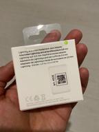 img 1 attached to Adapter / adapter Apple Lightning (M) - mini jack 3.5 (F), 0.1 m, white review by Kiril Lakyurski ᠌
